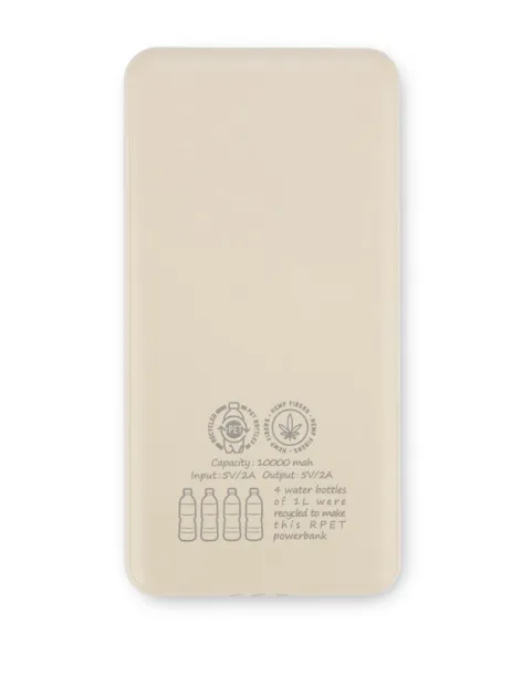  Prijenosna baterija, 10 000 mAh Prirodna