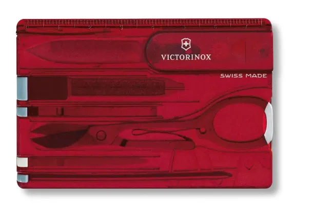  Nylon Victorinox SwissCard Classic višenamjenski alat - Victorinox red