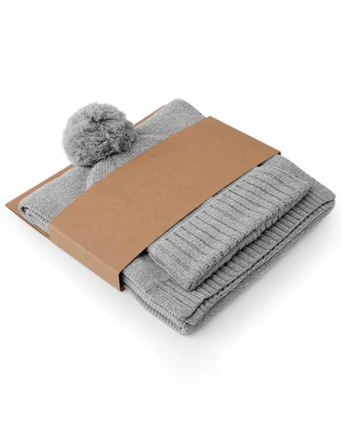  Knitted Scarf and Beanie Gift Set - Beechfield