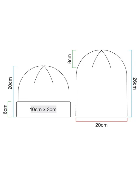  Polylana® rebrasta pletena kapa - Beechfield