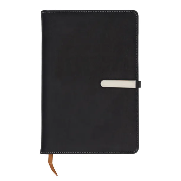 LA MORA notes s crtama, cca A5 Crna