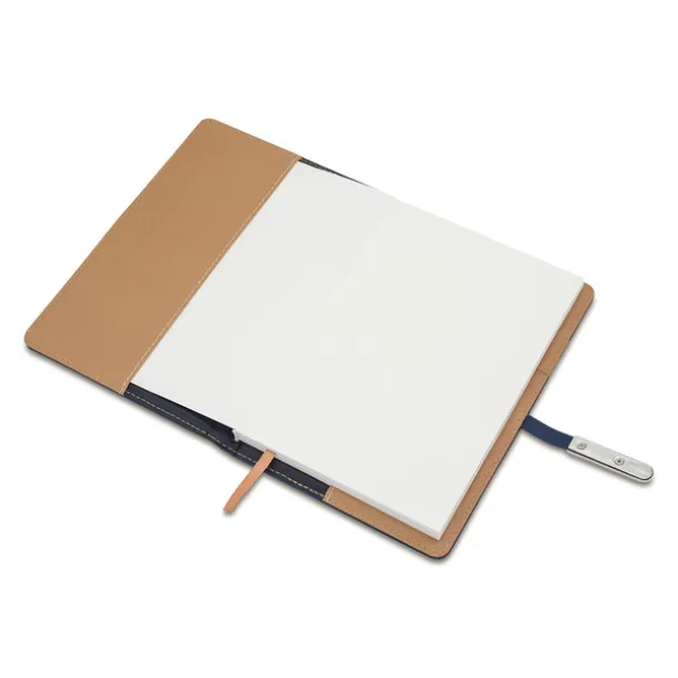 LA MORA lined notebook Blue