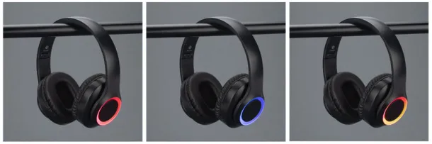 DETO Wireless Headphones czarny