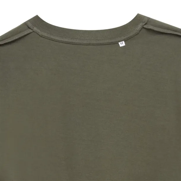  Iqoniq Bryce recycled cotton unisex t-shirt - iqoniq khaki