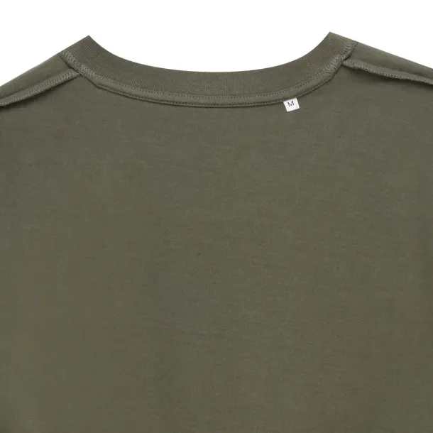  Iqoniq Bryce recycled cotton unisex t-shirt - iqoniq khaki