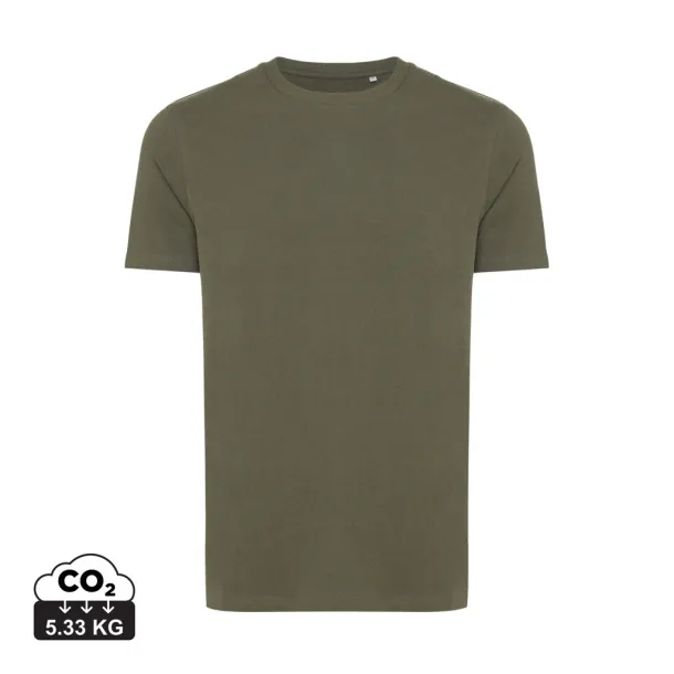  Iqoniq Bryce unisex kratka majica od recikliranog pamuka, 180 g/m² - iqoniq khaki