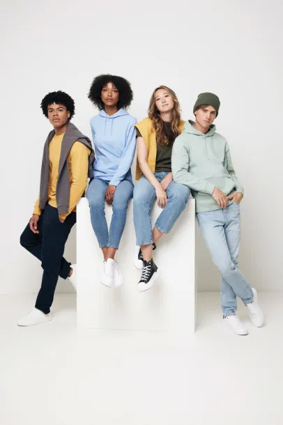  Iqoniq Bryce recycled cotton unisex t-shirt - iqoniq khaki