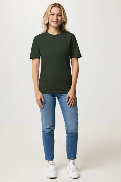  Iqoniq Bryce recycled cotton unisex t-shirt - iqoniq khaki