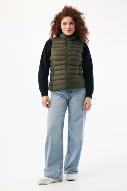  Iqoniq Meru women recycled polyester bodywarmer - iqoniq khaki