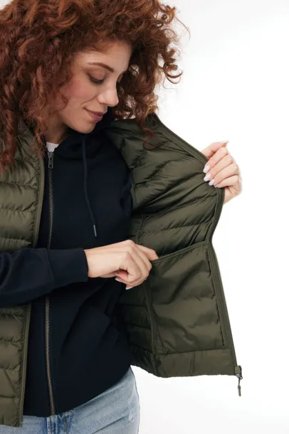  Iqoniq Meru women recycled polyester bodywarmer - iqoniq khaki