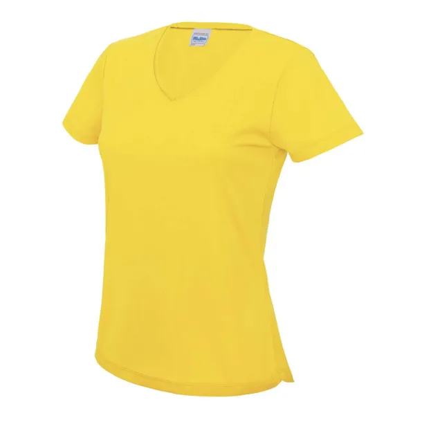  V NECK WOMEN'S COOL T - Just Cool Sun Yellow