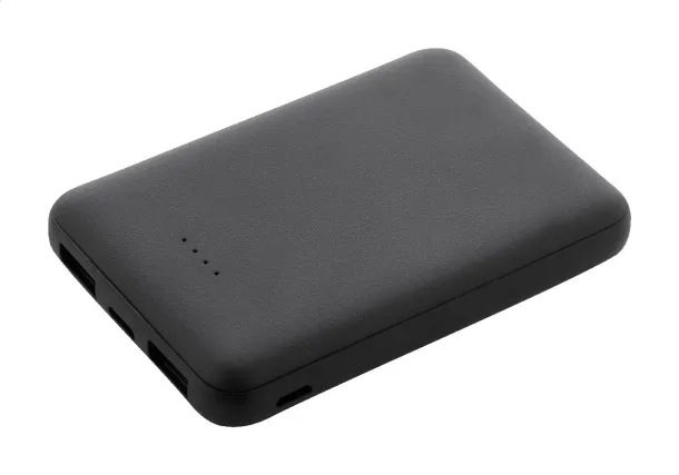 Rabobank Slim rABS prijenosna baterija, 5 000 mAh Crna