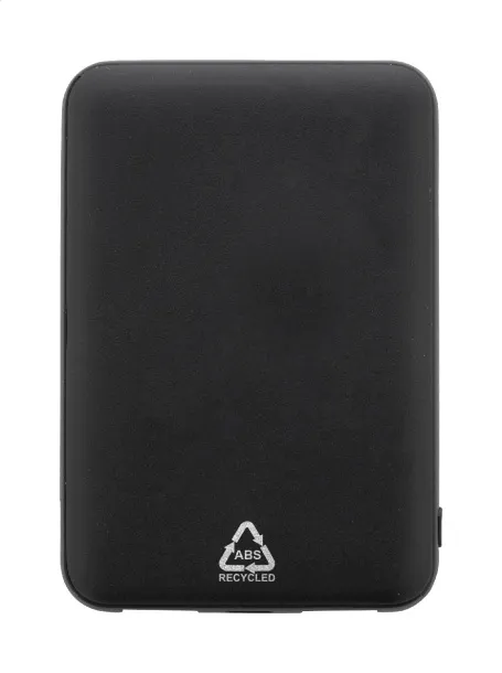 Rabobank Slim rABS prijenosna baterija, 5 000 mAh Crna