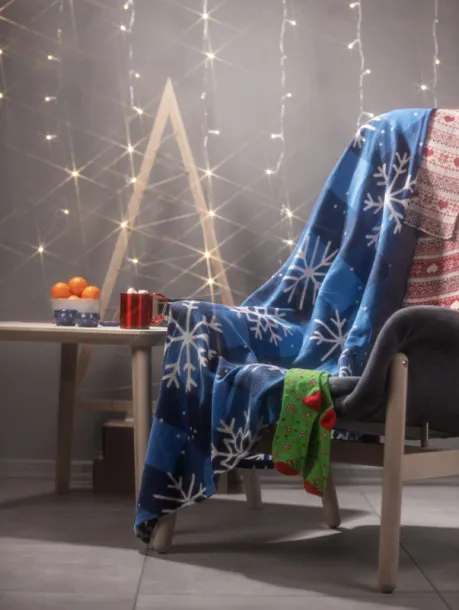  Blanket Nebaski plava