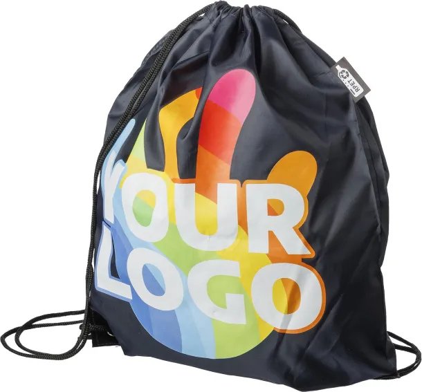 Calix rPET polyester (210D) drawstring backpack