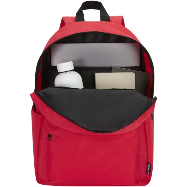 Byron 14" GRS recycled city laptop backpack 16L Red