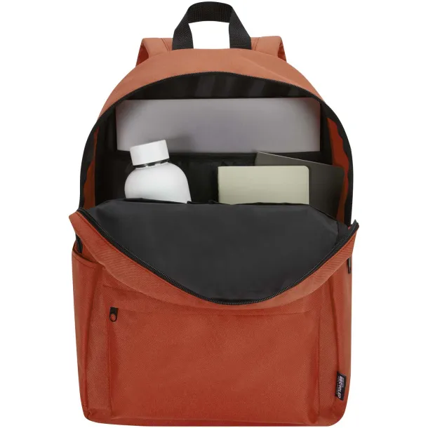 Byron 14" GRS recycled city laptop backpack 16L Brick