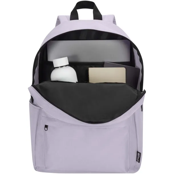 Byron 14" GRS recycled city laptop backpack 16L Lilac