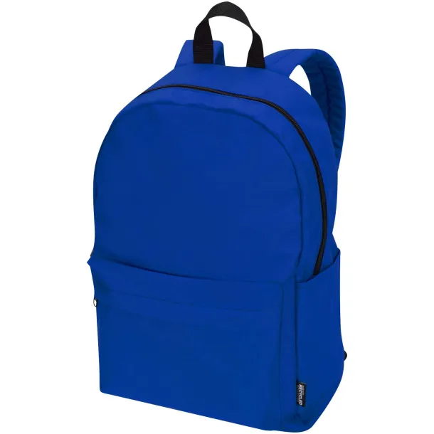 Byron 14" GRS recycled city laptop backpack 16L Royal blue