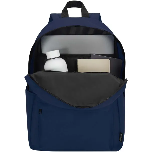 Byron Reciklirani ruksak za laptop, 14" Mornarsko plava