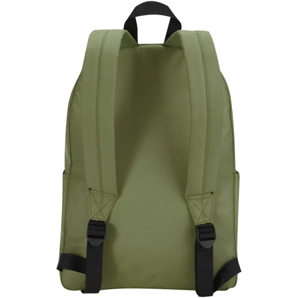 Byron Reciklirani ruksak za laptop, 14" Maslinasta