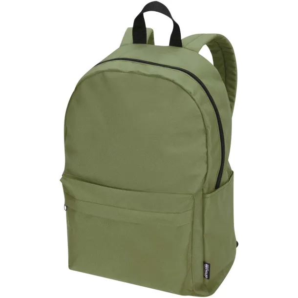 Byron Reciklirani ruksak za laptop, 14" Maslinasta