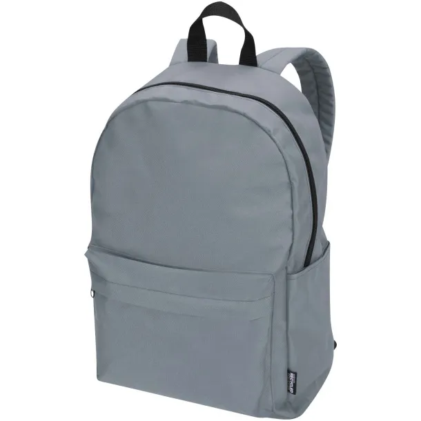 Byron Reciklirani ruksak za laptop, 14" Siva