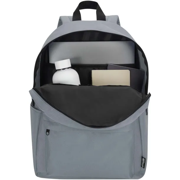 Byron Reciklirani ruksak za laptop, 14" Siva