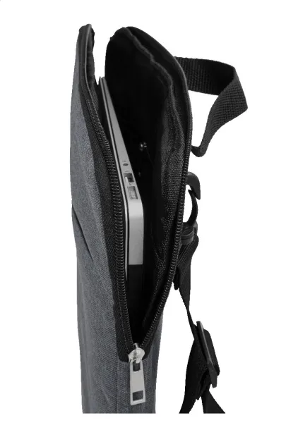 Waldok RPET torba za rame, 15" Siva