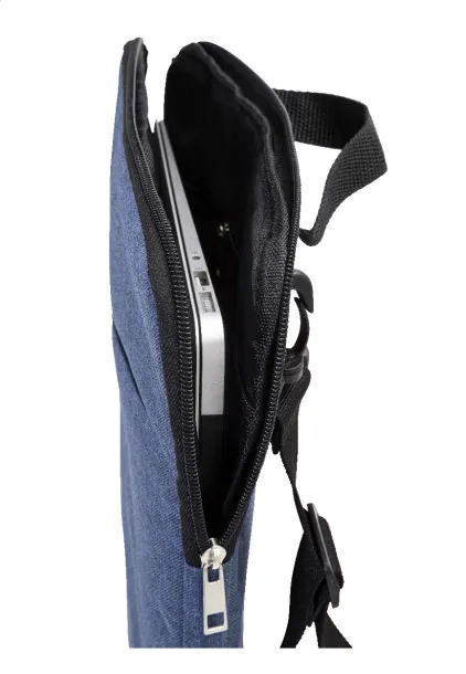 Waldok RPET torba za rame, 15" Tamno plava