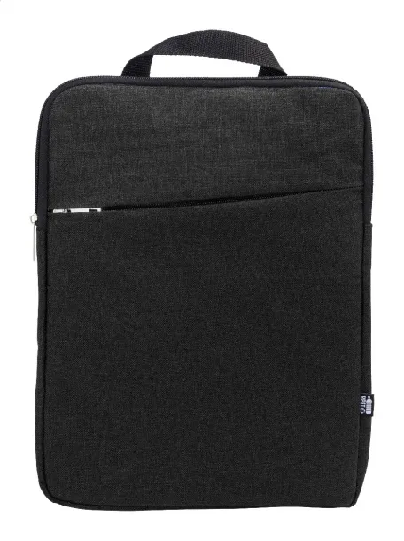 Waldok RPET torba za rame, 15" Crna