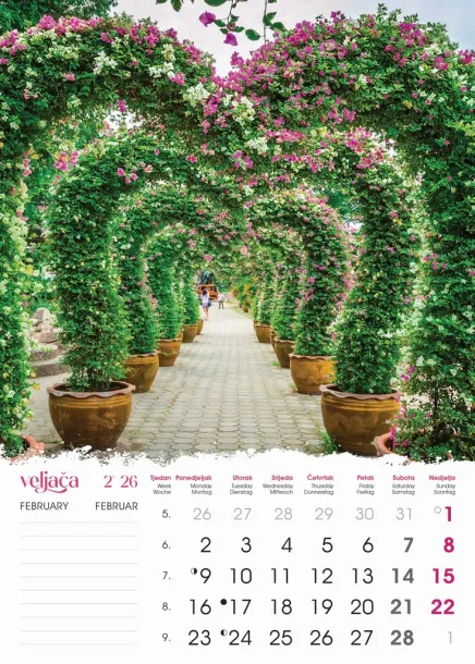  "VRTOVI" color kalendar Color