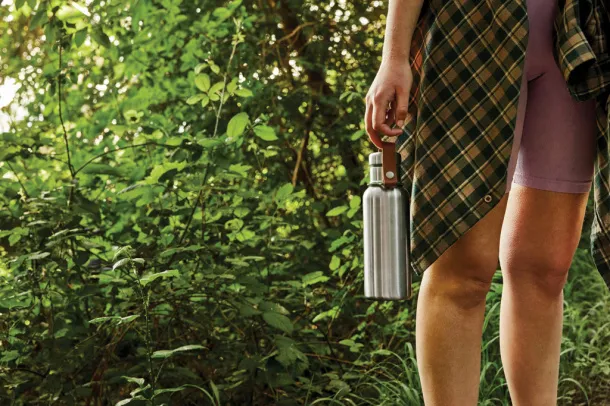 Black+Blum Insulated Water Bottle Small 500ml - Black + Blum olive green 