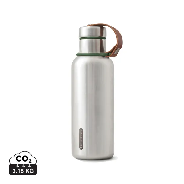 Black+Blum Insulated Water Bottle Small 500ml - Black + Blum olive green 