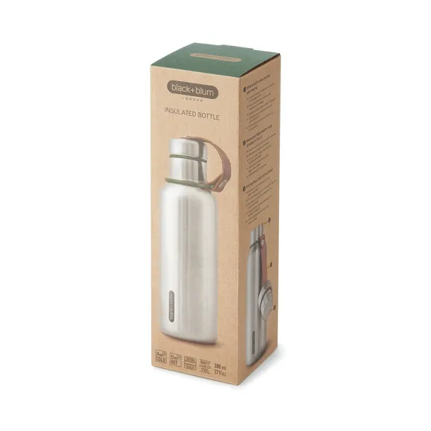 Black+Blum mala izolirana boca za vodu, 500 ml - Black + Blum olive green 