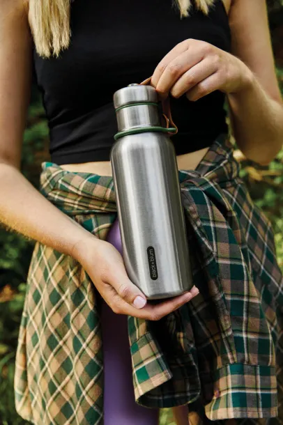 Black+Blum Insulated Water Bottle Small 500ml - Black + Blum olive green 