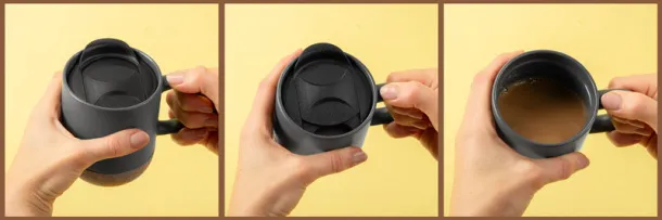 SOFTEL Mug  300 ml szary