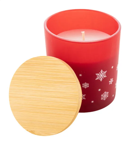 Jouluz Christmas candle, vanilla Red