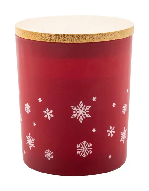 Jouluz Christmas candle, vanilla Red