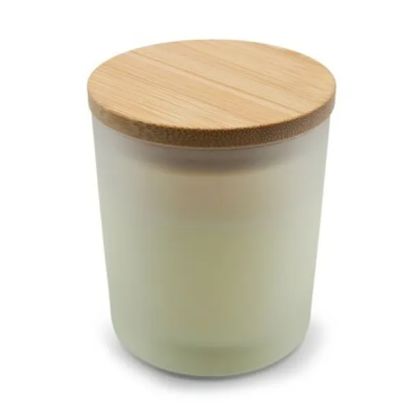  Scented candle white