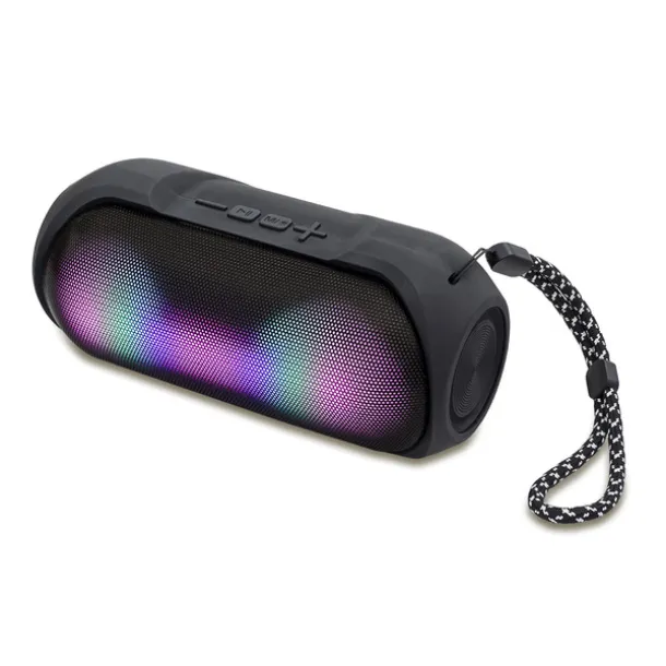 RIO bluetooth speaker with illumination Black