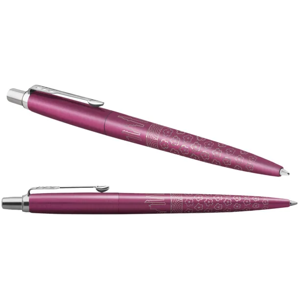 Parker Jotter SE Global Icons colour trim ballpoint pen - Parker Pink