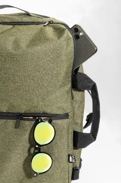 Walton RPET ruksak za dokumente, 15" Zelena