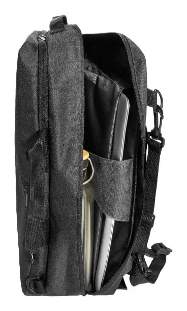 Walton RPET ruksak za dokumente, 15" Crna