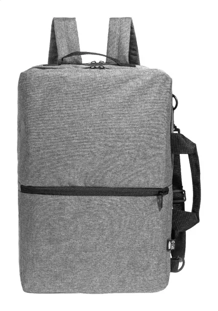 Walton RPET ruksak za dokumente, 15" Siva