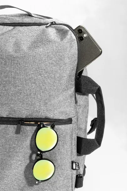 Walton RPET ruksak za dokumente, 15" Siva