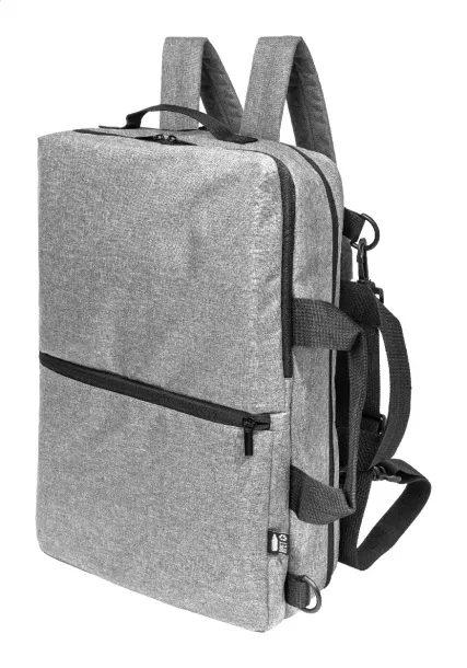 Walton RPET ruksak za dokumente, 15" Siva