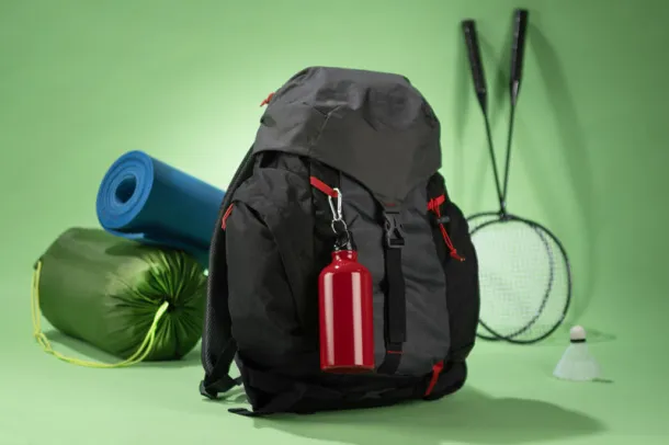 TREKO Aluminum bottle 500 ml czerwony