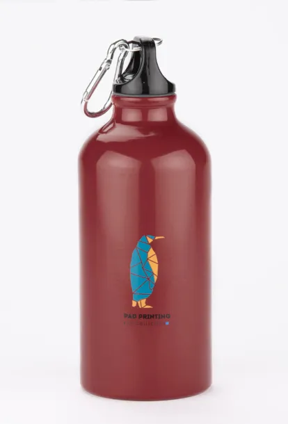 TREKO Aluminum bottle 500 ml czerwony
