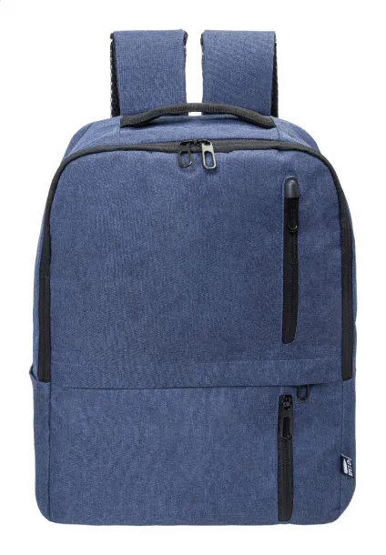 Lauder RPET ruksak, 15" Tamno plava